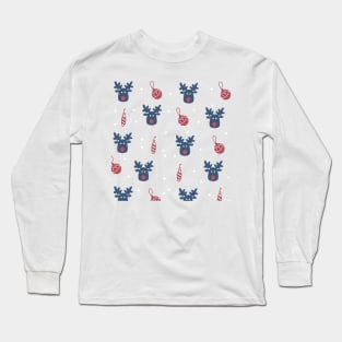 Rudolph The Reindeer 🔴 Long Sleeve T-Shirt